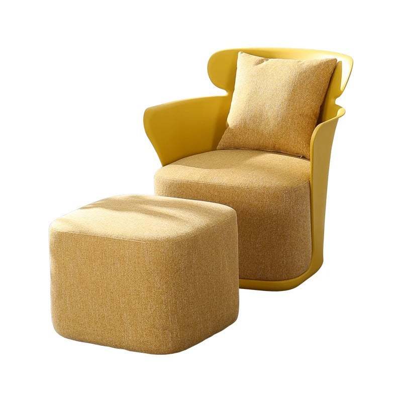 Influencer-approved creative home nordic light luxury single sofa chair, casual seating, small apartment living room backrest armchair