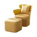 Influencer-approved creative home nordic light luxury single sofa chair, casual seating, small apartment living room backrest armchair