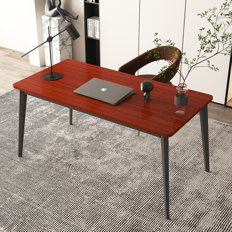 Office desk desktop computer desk light luxury study desk home bedroom study table student writing desk rectangular table