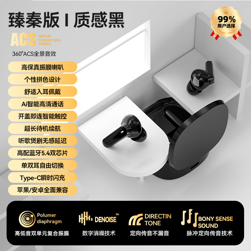 25new arrivalivi83 colaisson high-quality in-ear noise reduction long battery life wireless bluetooth headset semi-in-universal