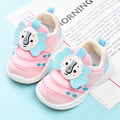 Kids' spring/autumn  collection: girls' breathable soft-soled baby shoes, boys' athletic shoes, and first walker shoes
