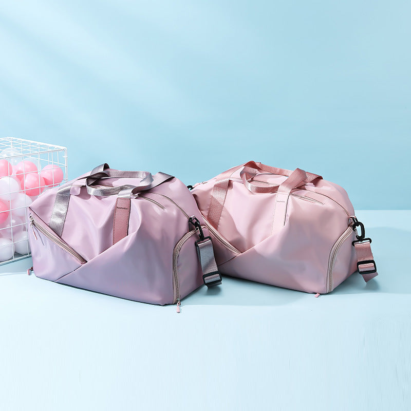 Wholesale travel bag, portable wet and dry separation men's training sports swimming fitness bag luggage storage travel bag