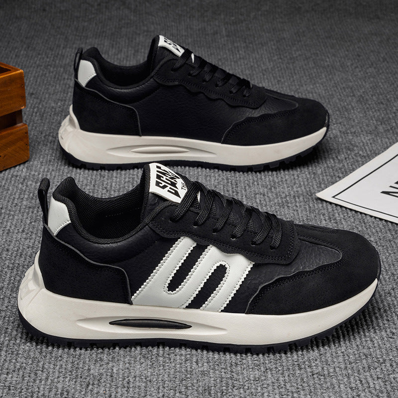 Men's new trendy casual fashion versatile agnes shoes athletic spring/summer casual shoes men's chunky sole dad shoes