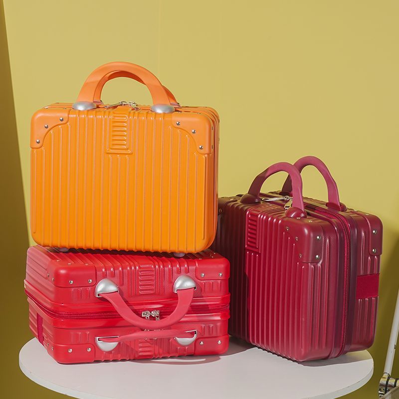 Luggage gift box portable cosmetic case 14 inch cosmetic bag gift box small box gift box handbag wholesale