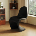 Simple modern for homethickened dining chair scandinavian stackable plastic back chair designer popular makeup chair