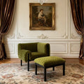 Italian designer home single leisure chair living room bedroom light luxury sofa chair classy single sofa chair