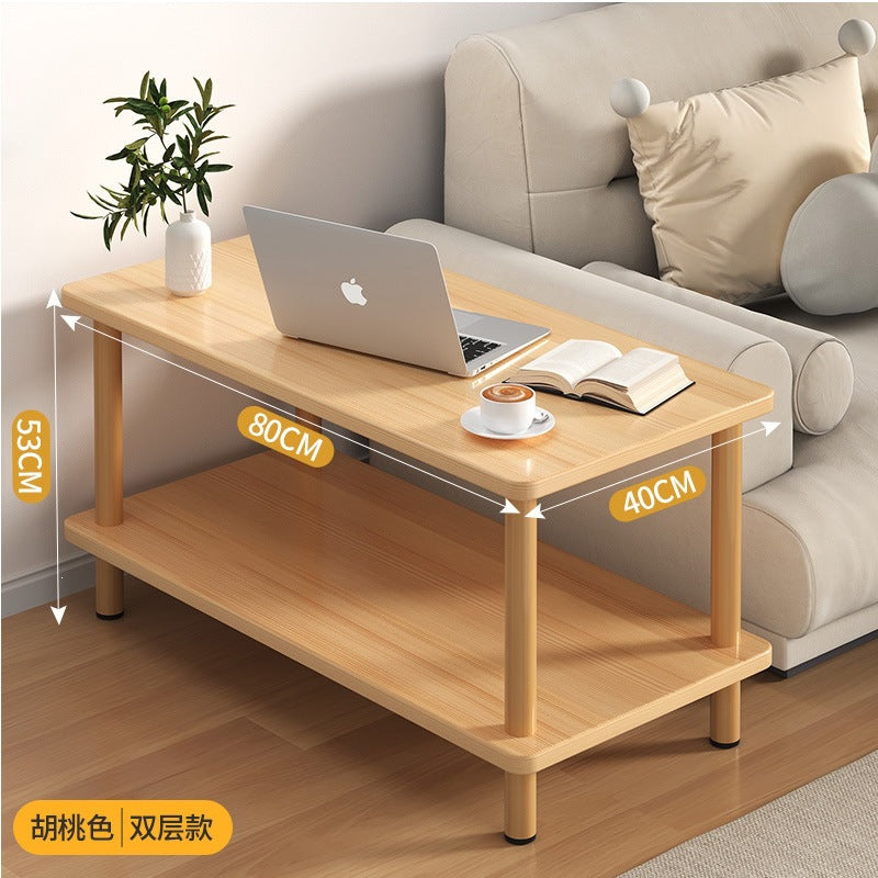 Sofa center small coffee table office side cabinet side table accessible luxury rectangular side table tea table square table table