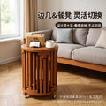 Six-in-one solid wood stool for home stackable bench pulley combination easy to store stacking stool restaurant stacking spare