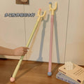Clothes pole for home retractable clothes drying fork balcony long drying hanging clothes drying pole fork dopamine clothes pole