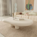Scandinavianpopular cloud coffee table for home living room casual modern small apartment shaped table cream wabi-sabi style coffee table