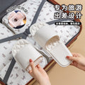Disposable slippers travel foldable slippers convenient travel essentials hotel slippers for men and women