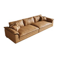 Foshan furniture factory wholesale italian leather sofa down washable tech fabric sofa genuine leather sofa