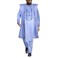 foreign trade fashion  couple wear plus size men's wear new jacquard cloth full craftsmanship scented three-piece suit