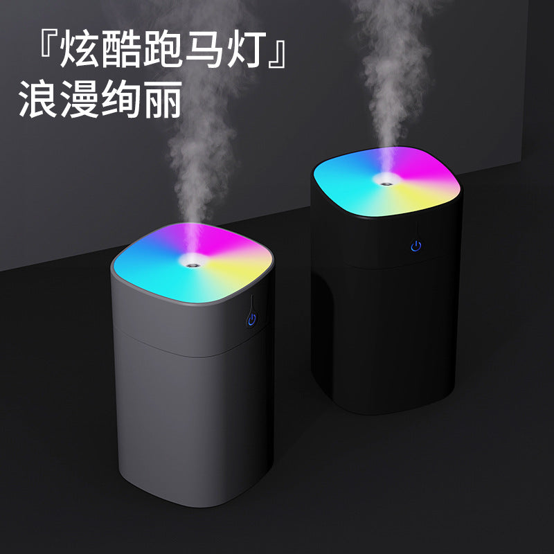 colorful light humidifier usb car home small desktop large fog mini air humidifier