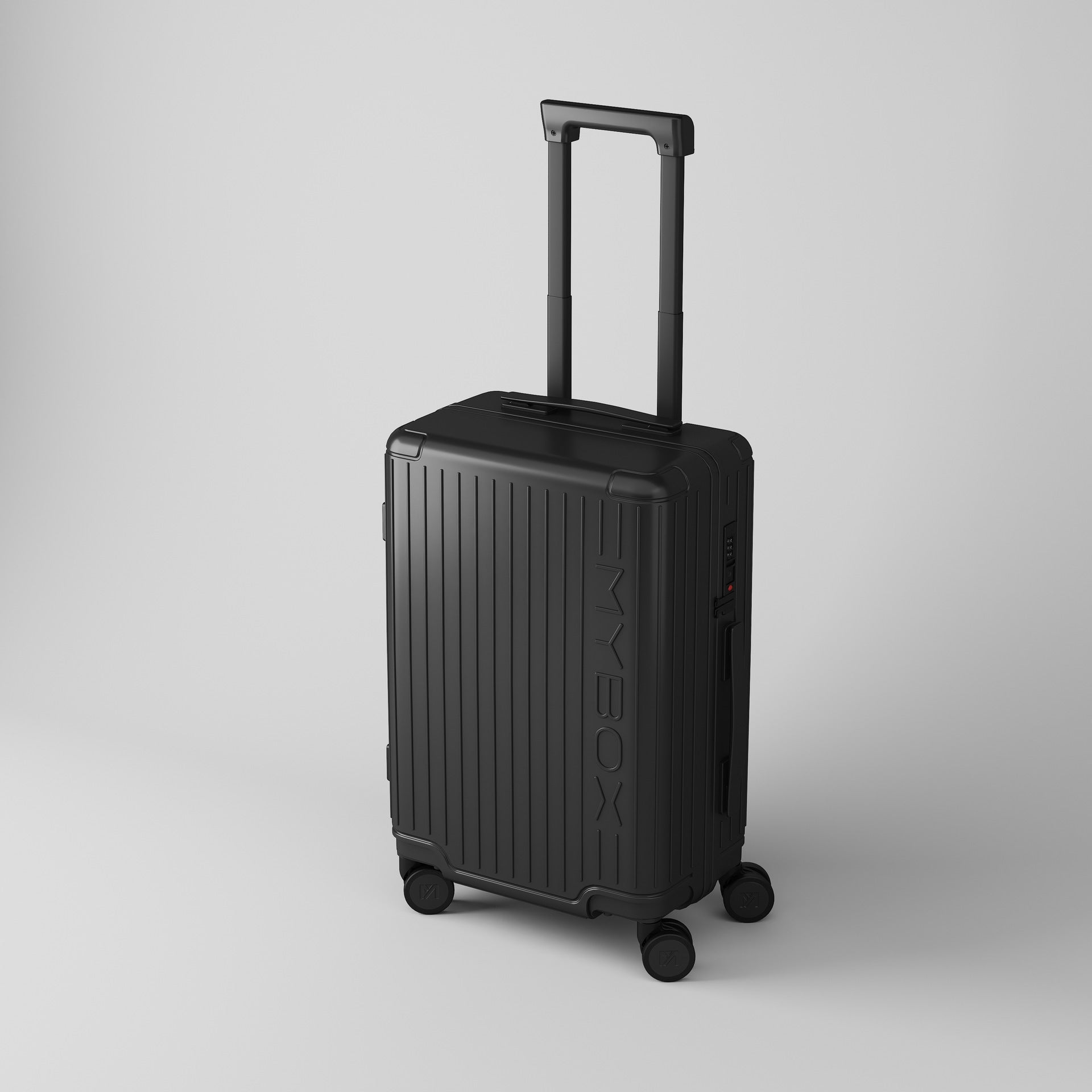 MYBOX Suitcase Women's 20-inch Ocean Blue Boarding Case Light Universal Wheel High Value ins Wind TSA Password Box