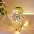Kuromi kids' watch toy - girls' kindergarten glowing watch - my melody electronic watch