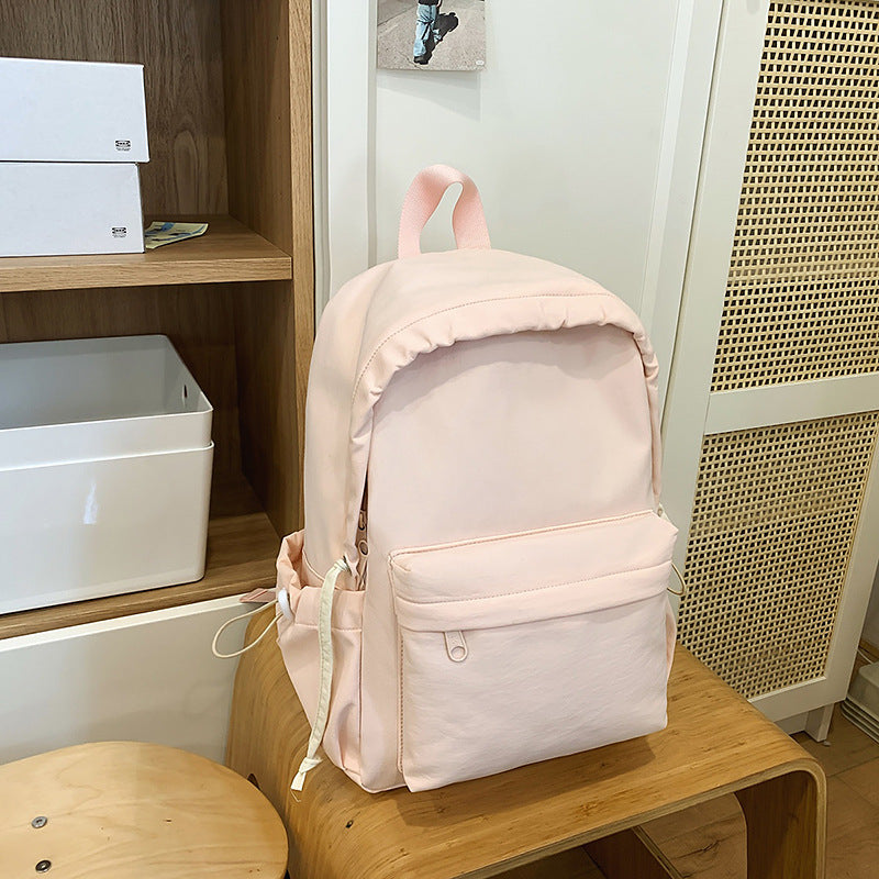 New minimalist casual backpack - japanese style, perfect for high school and college students, commuting, lightweight, and fits a laptop