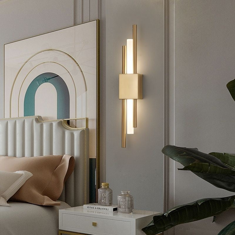 Bedroom bedside lamp american accessible luxury living room aisle corridor entrance background wall lamp casual modern creative lighting fixtures