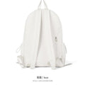 Campus ins japanese style soft girl school bag female k-stylepure coloreasiest for matchgirl backpack middle school student college student backpack