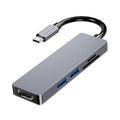 Type-c docking station to hdm card reader notebook usb expander hub hub multi-interface expansion dock