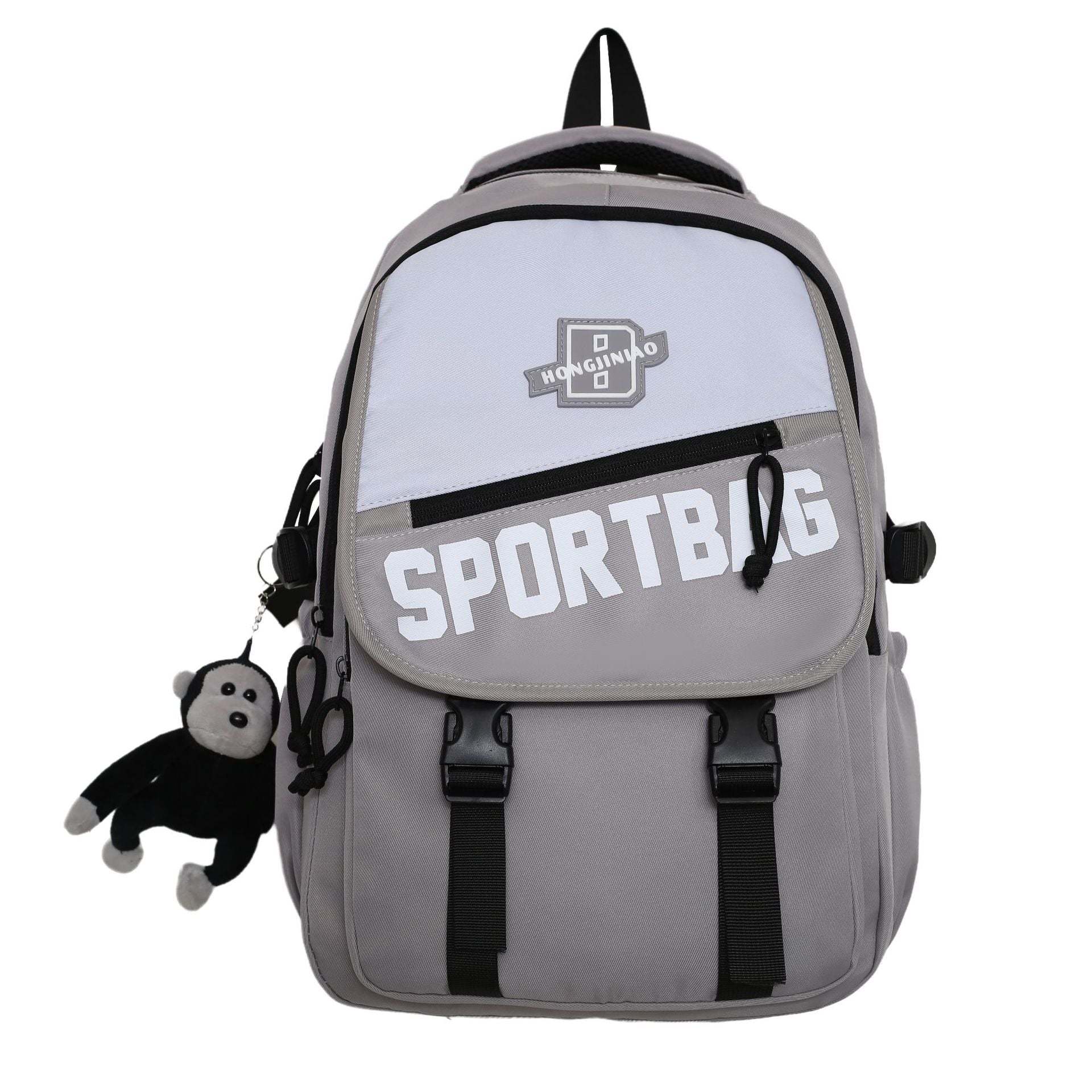 New large-capacity schoolbag female middle and high school students fashion trend backpack computer bag strong and durable backpack