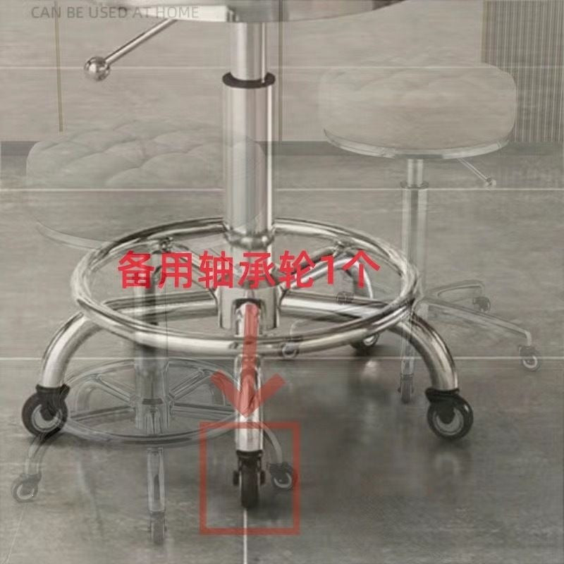 Beauty stool pulley beauty salon large work stool hairdressing shop hairdressing stool manicure adjustable chair for home round stool