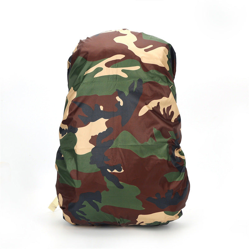 Outdoor backpack rain cover, mountaineering bag rain cover can be printed LOGO