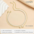 best-selling personalized creative 26-letter heart pendant tennis chain layered anklet versatile couple accessories