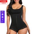 Bodyshaper xiyin tik one-piece body shaping garment zipper triangle zipper hip lifting body shaping tummy control corset