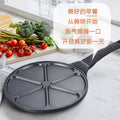 Factory direct supply seven-hole lotus leaf medical stone breakfast frying pan baking dish poached egg flats pot non-stick baking non-stick pan