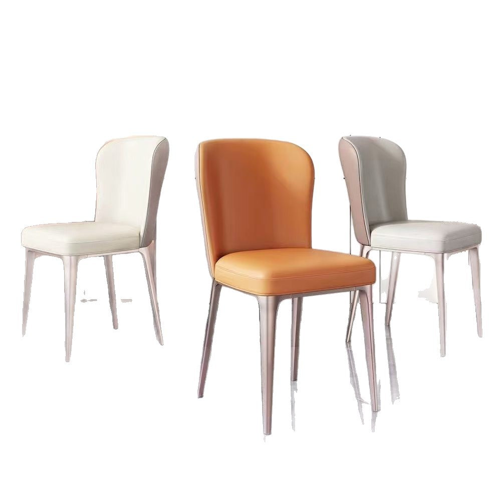 Minimalist italian dining chair, light luxury belle stool, modern nordic restaurant casual home chair, hotel small apartment