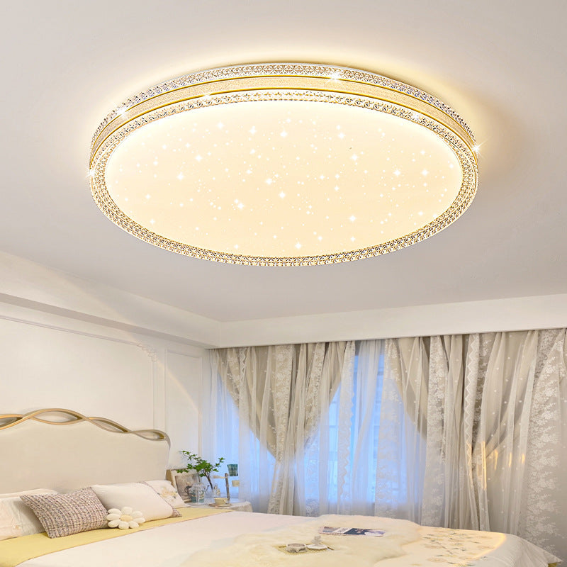2025 New Lighting Bedroom Living Room Light Modern Simple Atmosphere Full Spectrum Eye Protection Ceiling Light Whole House Package