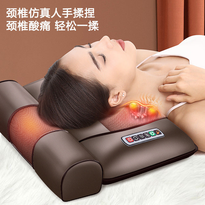 Ready-to-ship multifunctional full body massage mat - neck massager, lumbar, back, head, and neck kneading electric blanket