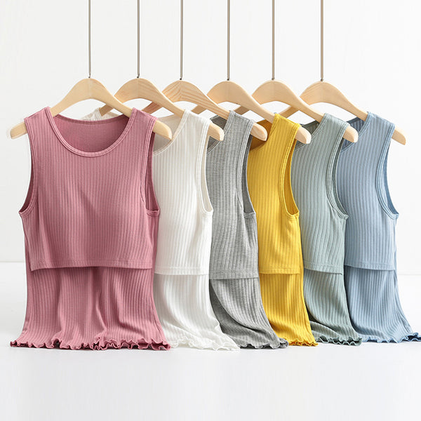 Maternity breastfeeding vest, breastfeeding sling, prenatal and postnatal Modal breastfeeding clothes, anti-light top, cotton maternity clothes.