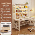 Computer desk for home student bedroom simple desk bookshelf all-in-one writing desk high-looking perforated board study table