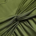 new halter neck princess dress with bow, lace, and ruffle trim