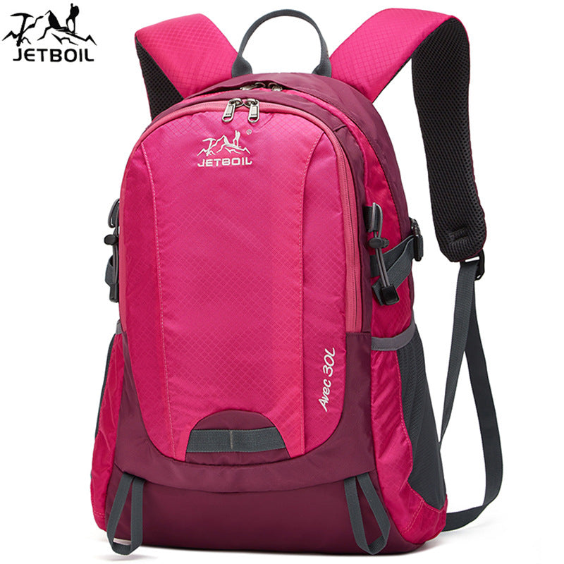 Couple backpack casual cycling hiking sports backpack large capacity waterproof outdoor mountaineering bag wholesale