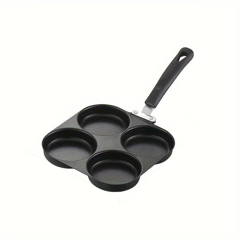 medical stone four-hole frying pan for home breakfast omelette pan egg burger frying pan factory direct supply wholesale