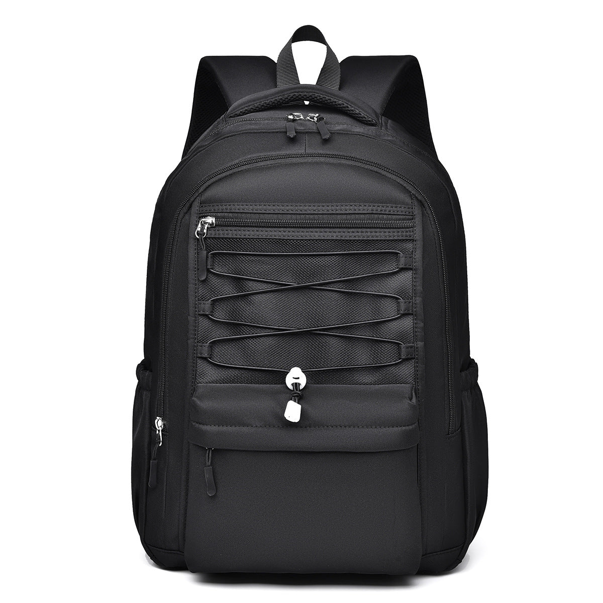 Processing and customization of new simple and trendy men's and women's backpacks, college students' schoolbags, casual and versatile backpacks