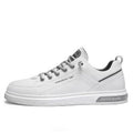 Men's shoes 2026 new spring collection: korean style trendy casual leather shoes, versatile sneakers, men's white canvas shoes 1987