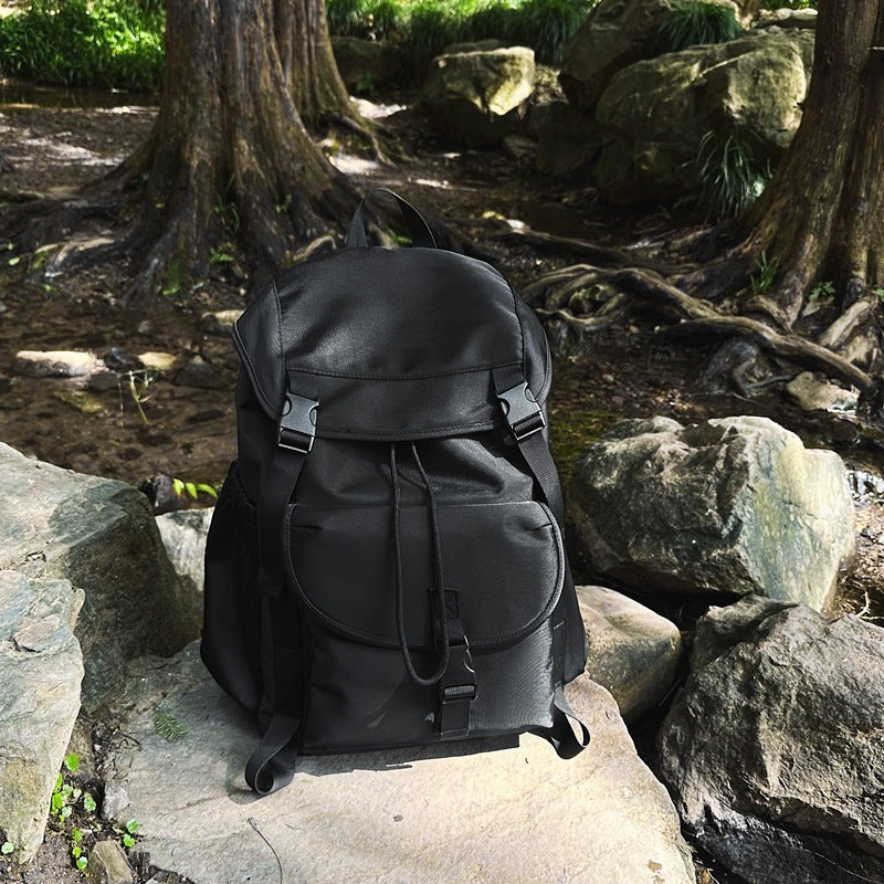 Trendy & cool outdoor large capacity backpack - waterproof backpack for middle school & college students - perfect for hiking, trekking, mountaineering, and camping