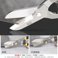 Industrial-grade metal shears: heavy-duty scissors for sheet metal, steel, wire mesh, and stainless steel