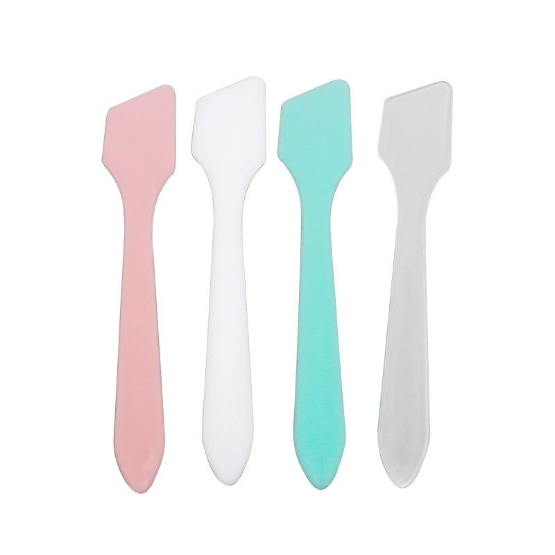 Wholesale factory for cosmetic tools: cream dispensing spatulas, mask applicators, mixing brushes, scrapers, spoons, and small cosmetic scrapers