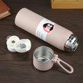 316 handle cup wholesale portable tea cup tea water separation large capacity car water cup full steel lid gift logo