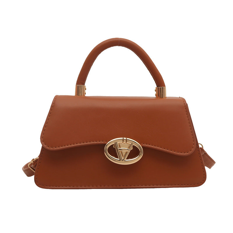 Retro versatile women's bags, high-end niche design 2025 autumn shoulder bags, trendy fashion underarm bags, messenger bags