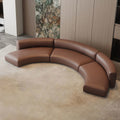 Semi-circular arc-shaped special-shaped sofa, rest area, reception, sales office, beauty salon, lobby, hotel club, casual room