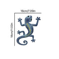 Nordic gecko wall hanging popular wall background pendant wall decoration soft wall decoration three-dimensional high-end casual