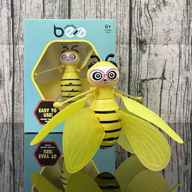 Hot selling feitian doll little bee sensor aircraft new and unique toys rechargeable smart suspension factory direct sales