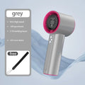 S001 hot model handheld small fan usb charging 100 levels digital display mini high speed handheld turbine violent fan