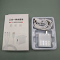Suitable for huawei charger 120w super fast charging head one to three fast charging data cable mobile phone charging head wholesale